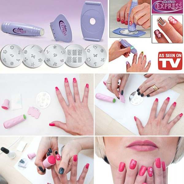 Salon Express Nail Art Stamping Kit – photo 5