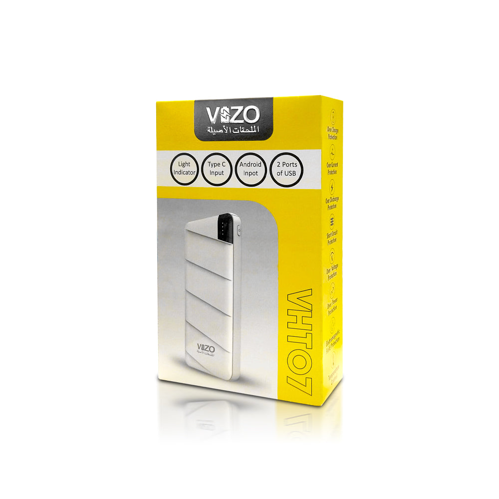 VHT-07 �10,000mAh Full-Size Power Bank | Power Bank For Android - Power Bank For Mobile Phone - Vizo VHT-07 Power Bank