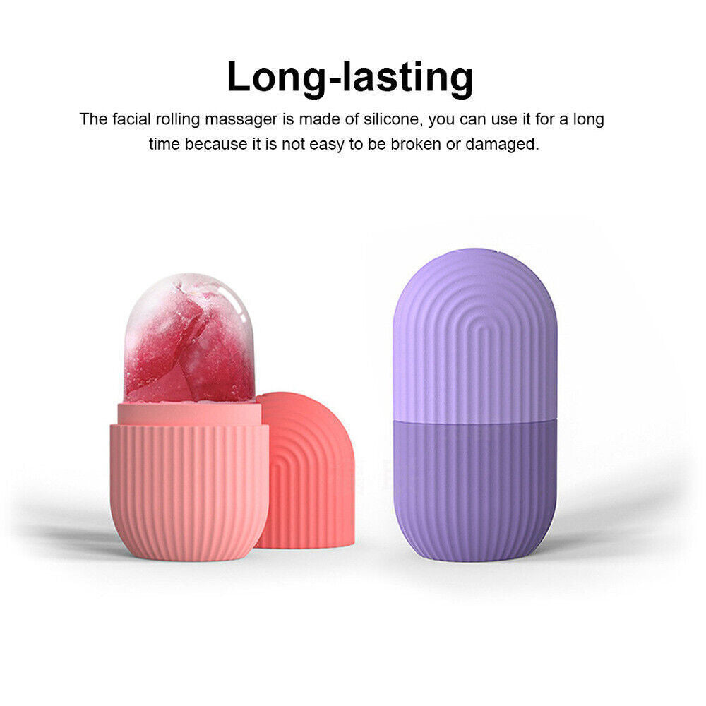 Face Ice Roller Silicone Facial Massager – photo 1