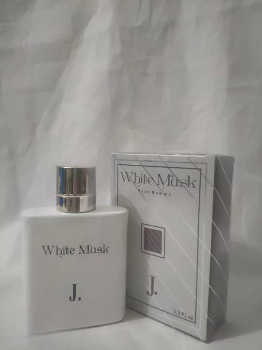 Pack of 2 White Musk and J. Essence Eau De Long Lasting Fragrance Men's Perfume 100 ML