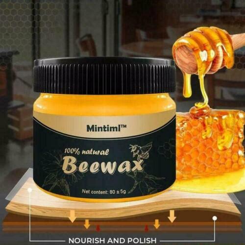 Wood Seasoning Beewax Polish - Complete Solution Furniture Care 1 Polishing Beeswax