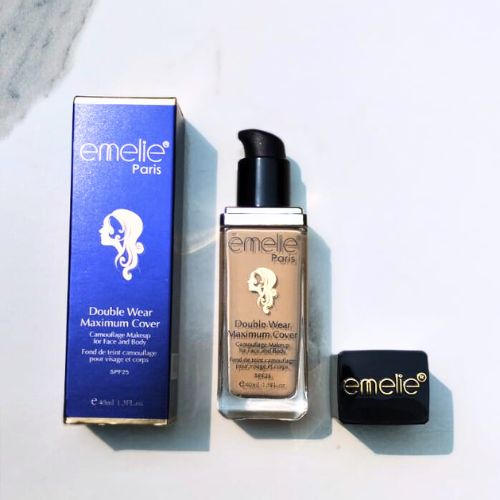 Emelie Double Wear Maximum Cover Foundation SPF25 �Face &amp; Body �Shade 1