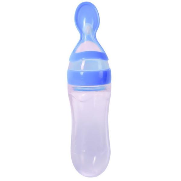 Silicone Bottle Feeding Baby Spoon Feeder – photo 3