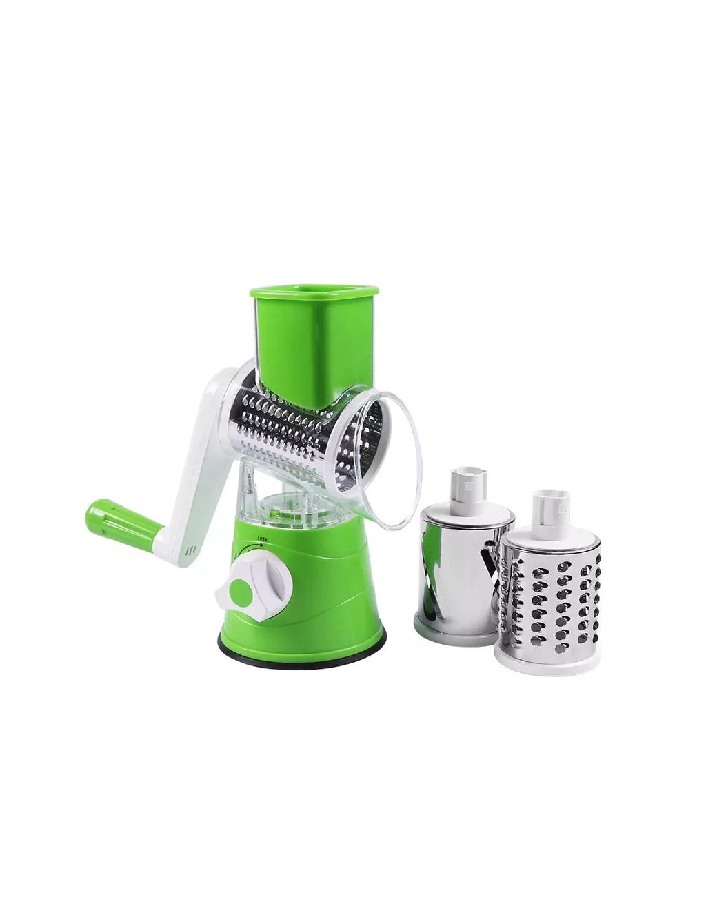Multifunctional Manual Vegetable TABLE TOP DRUM  Cutter Slicer ( Random Color )