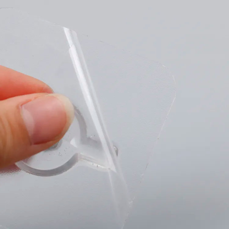Pack Of 4 Adhesive Screw Sticker Hook Heavy Duty Stick on Door Nail Free Screw Non-Trace No Drilling Nail Self Waterproof Adhesive Hanging Nails Hooks Holders Multifunctional Use