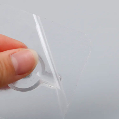 (1pcs) Adhesive Screw Sticker Hook Heavy Duty Stick on Door Nail Free Screw Non-Trace No Drilling Nail Self Waterproof Adhesive Hanging Nails Hooks Holders Multifunctional Use