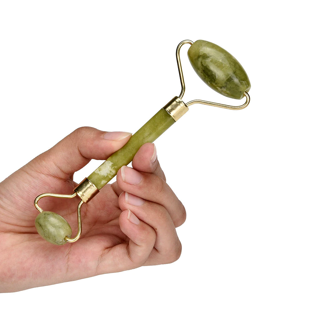 Flawless Jade Roller With Stone – photo 2