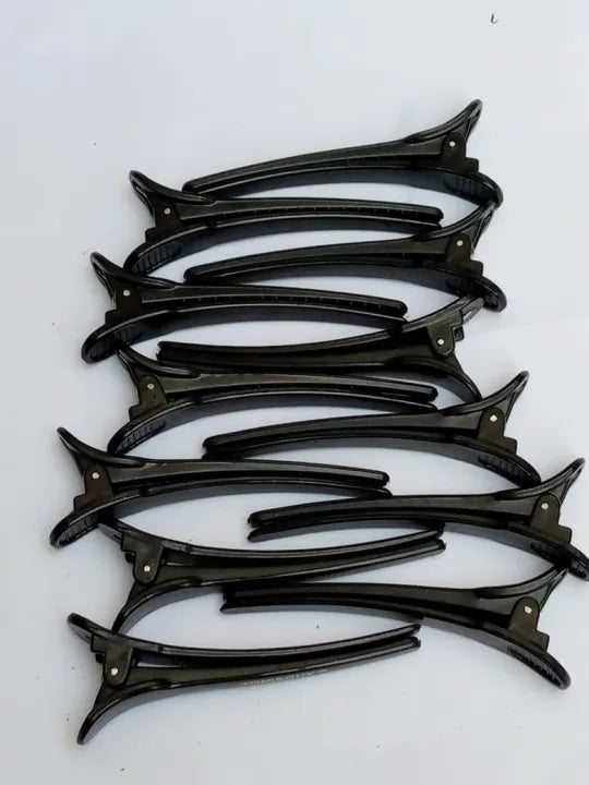 Pack of 12 Hair Clips-Hair Salon Sectioning Clips For Women and Men Duck Clips Hair Clip, Styling tools, Hair Grip Sectioning