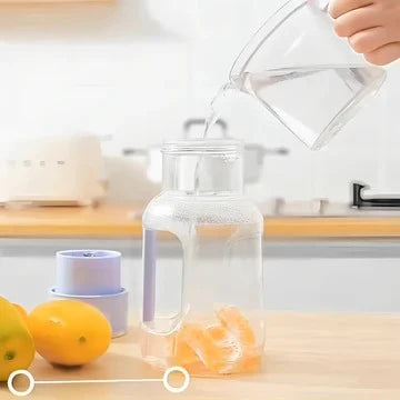1600ml Portable Electric Rechargeable Cordless Barrel Juicer (Random Color)