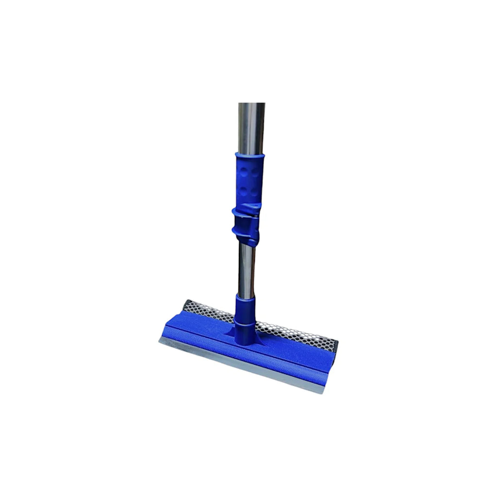 2-in-1 Window Squeegee with Telescopic Handle �Multi-Function Glass Cleaning Tool for Home &amp; Office