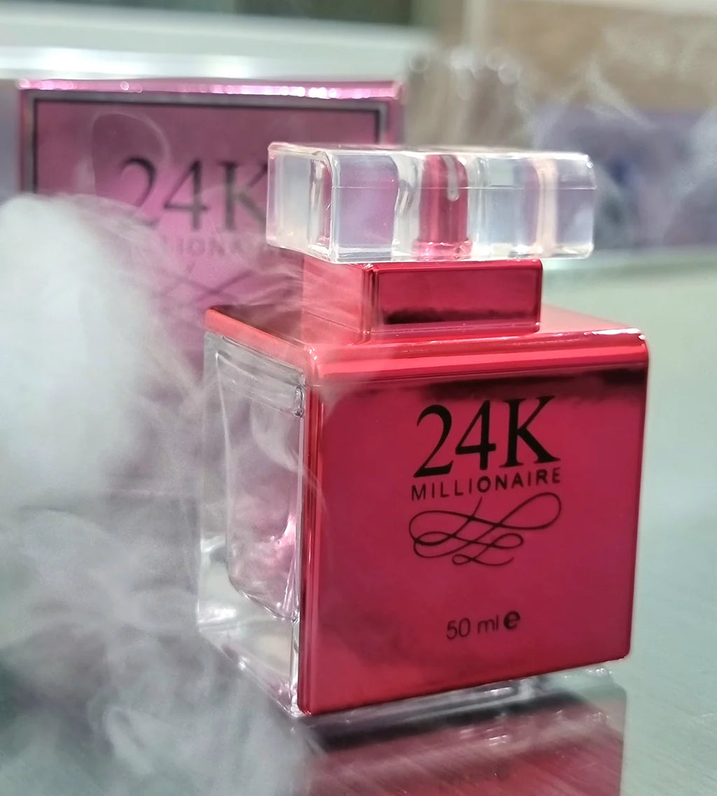 24K  Millionaire Perfume Women's Eau de Fruity Scent 50ml (original)