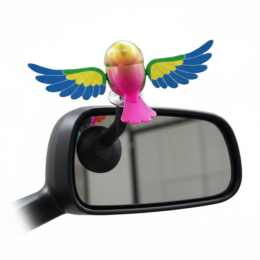Classic 1Pc Birdie Decor Car Mirror Ornament