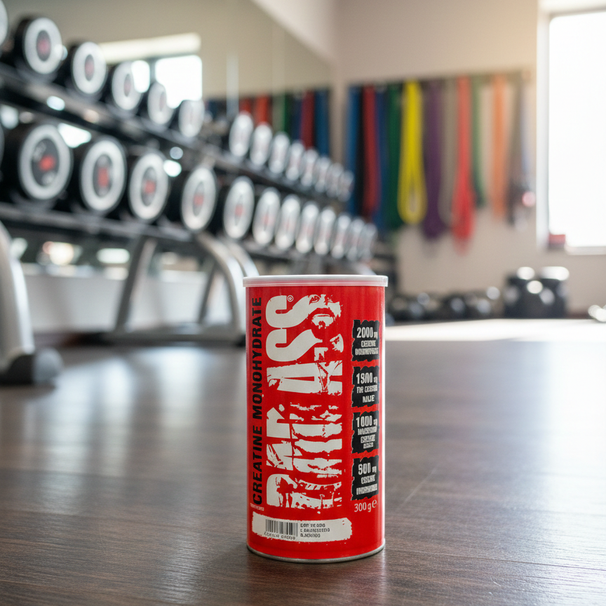 BAD ASS CREA Multi-Creatine Formula 300g | 4 Forms of Creatine | Strength & Performance Support