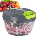 Manual Vegetable Chopper 500ml ABS Multicolor