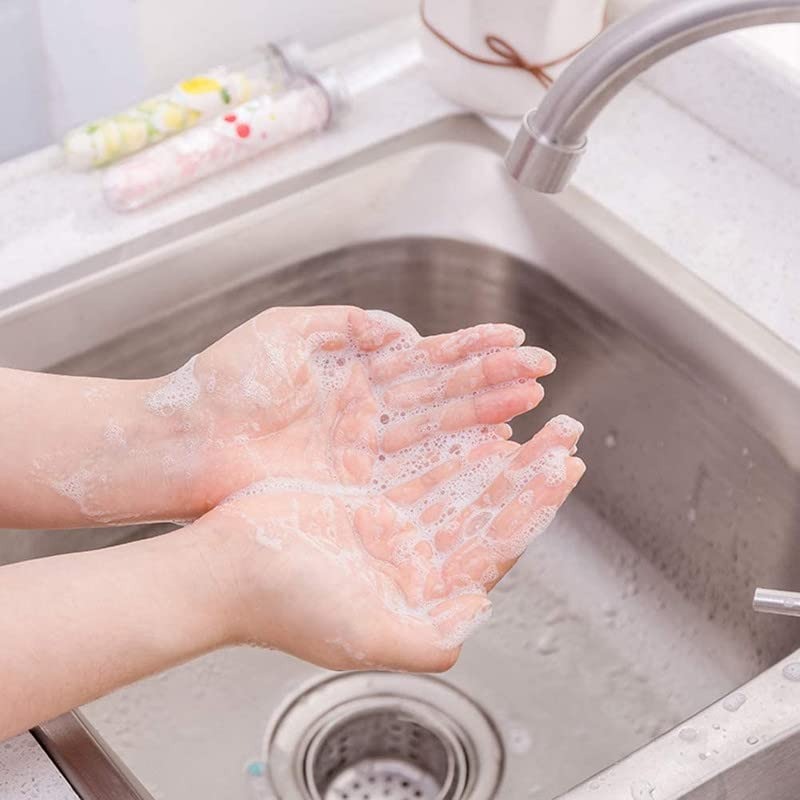 Portable Mini Paper Soap Sheets in Travel Tubes �Scented Disposable Hand Wash Flakes