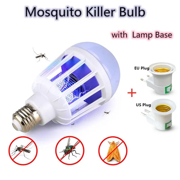 Mosquito Killer Bulb �2-in-1 UV Mosquito Killer & Energy-Saving LED Light