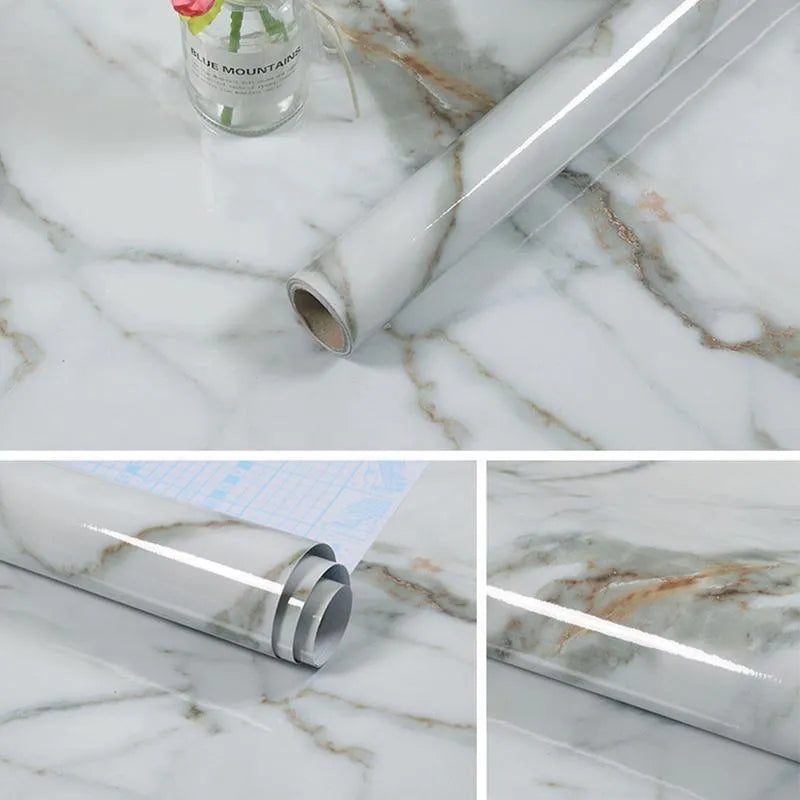 Black Marble Sheet for Kitchen Walls & Countertops