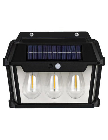 Solar Interaction Wall Lamp Outdoor Motion Sensor Light Solar Powered LED Wall Light Waterproof