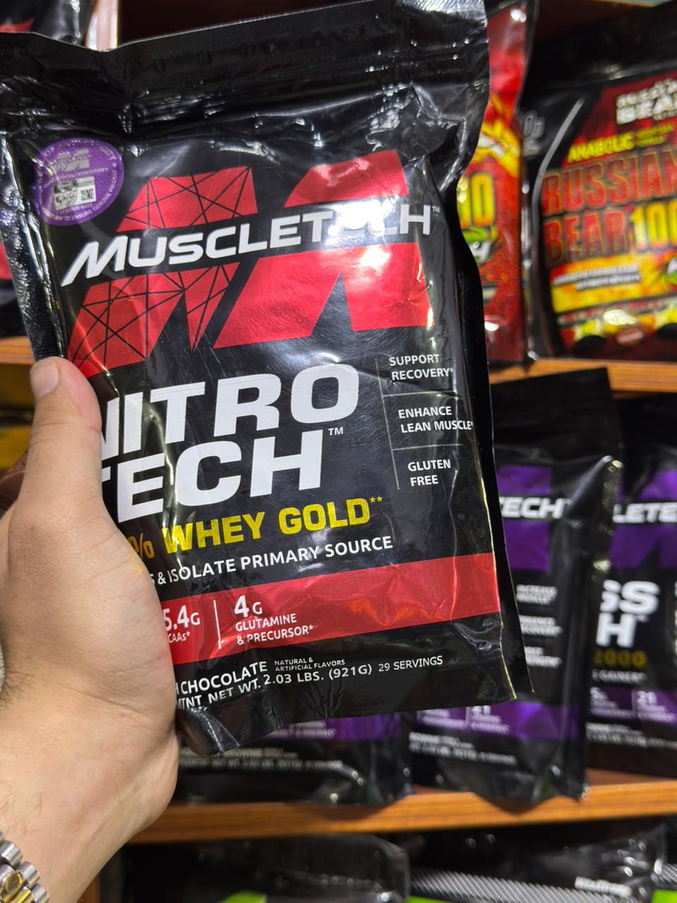 Nitro Tech Whey Protein Powder �Muscle Building Formula
