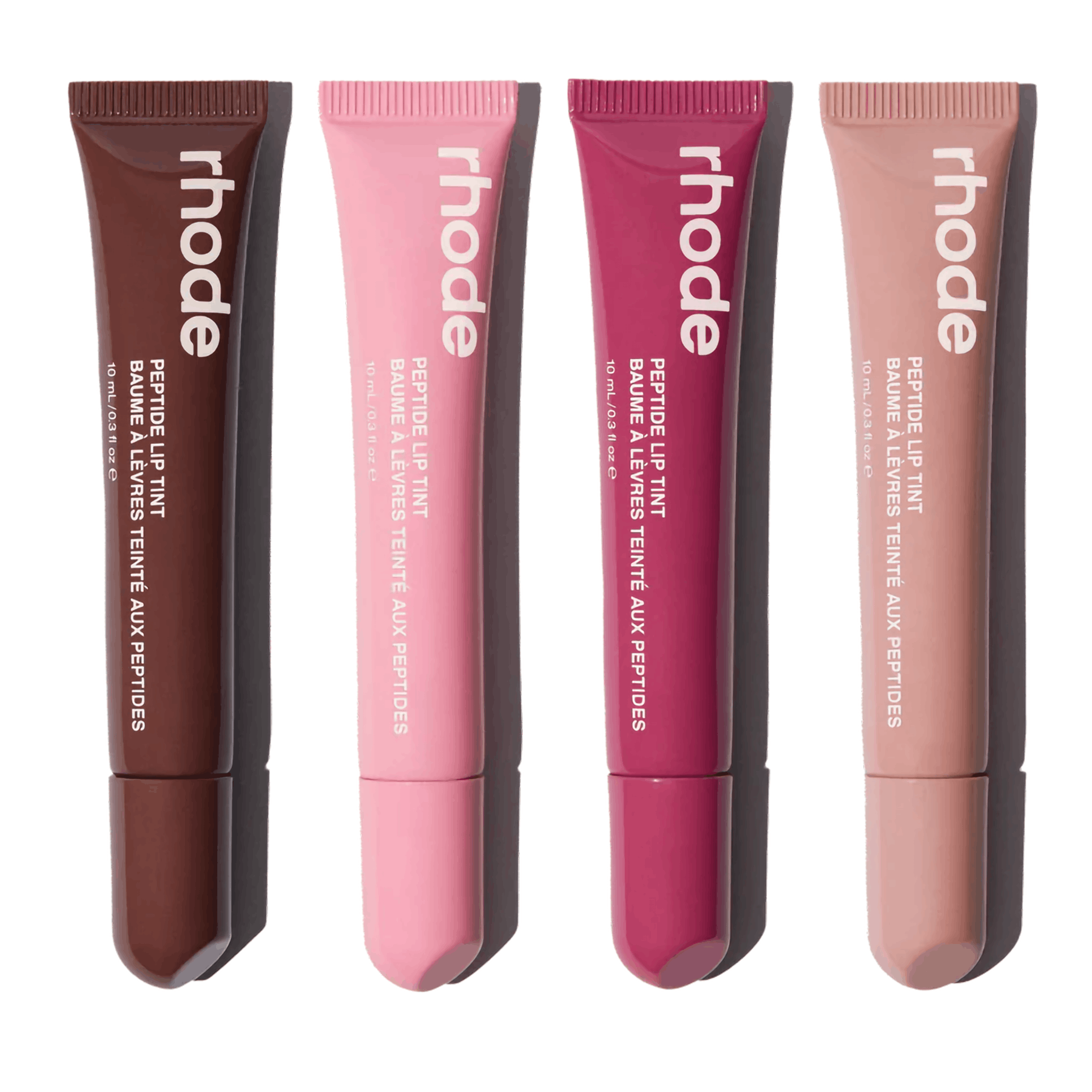 Rhode Peptide Lip Tint �Hydrating Glossy Lip Balm Pack of 6 (Random Color)