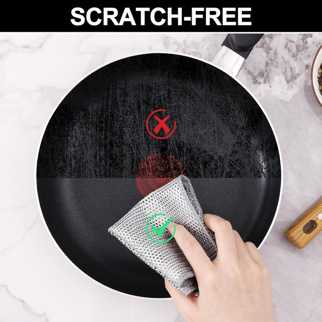 Royal Double Layer Dishwashing Wire Cleaning Cloth  20 x 20 inches