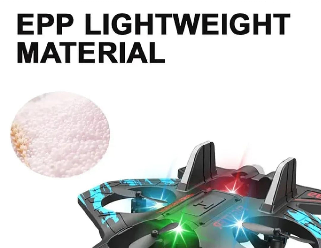 Premium RC Fighter Jet Plane �2.4G Remote Control Foam Airplane Toy with Lights | High-Speed Glider | Helicopter Style Stunt Aircraft for Kids & Adults