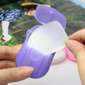 20Pcs Portable Disposable Soap Paper Sheets �Mini Travel Hand Washing Soap Papers for Outdoor, Camping & Hiking