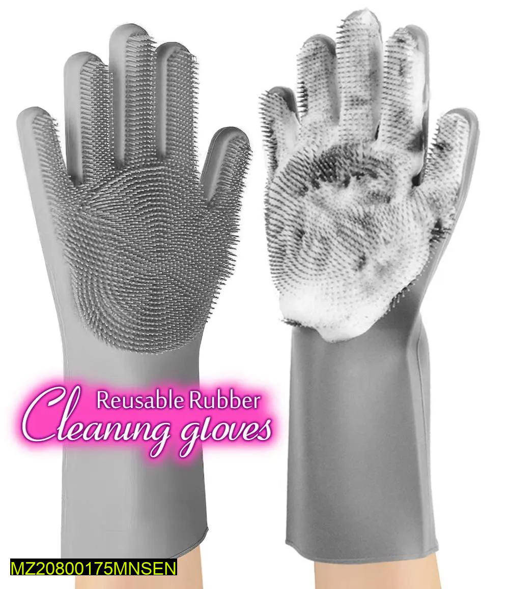 Reusable Silicone Dish Cleaning Gloves for Pakistani Homes