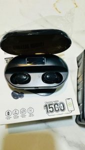 T2 TWS Wireless Earbuds Bluetooth 5.1 with LED Indicator, Type-C Charging Case, Noise Reduction & Long Battery Backup