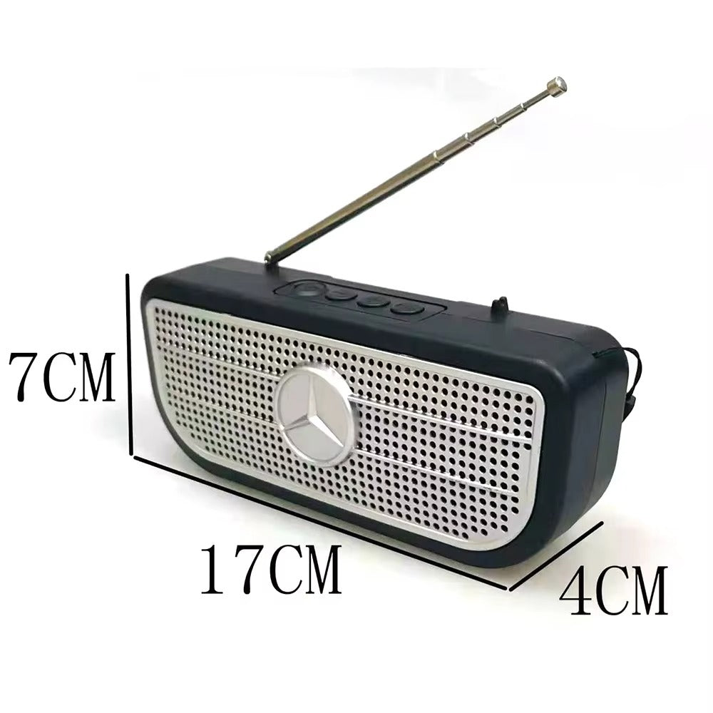 Portable Solar Rechargeable Radio With USB Charging Cable For Outdoor Use