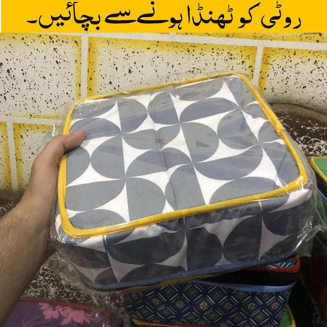 Portable Zipper Hotpot for Roti & Meals Warm Insulated