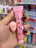 2 in 1 Blush & Blender Deal �Dual-Action Makeup Essential for Effortless Application - Pink