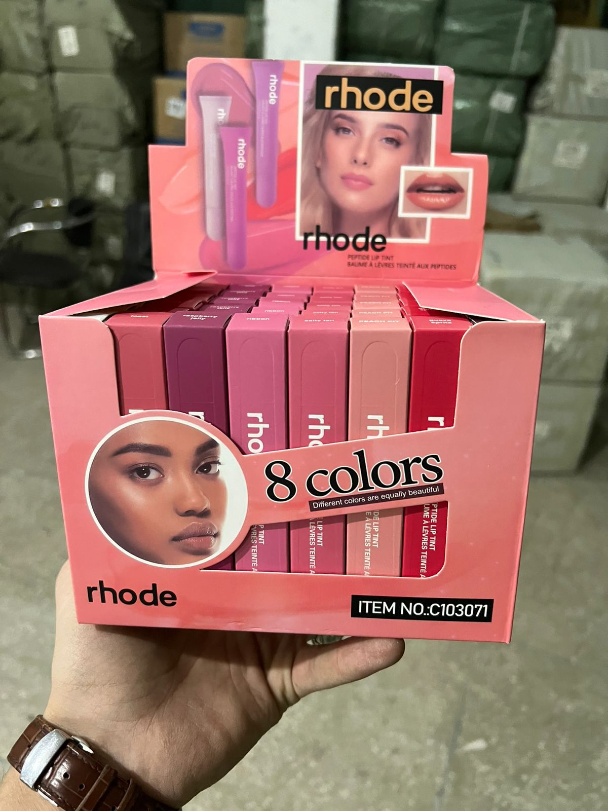 1 pcs only Rhode Peptide Lip Tint | Moisturizing Lip Glow Tint (Random Colour)