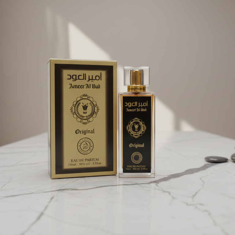 Ameer Al Oud Original Eau De Toilette �Intense Oud Unisex Spray 100ml, Long-Lasting Premium Fragrance
