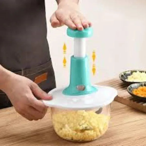 Manual Food Chopper 2L ABS Plastic Multifunctional