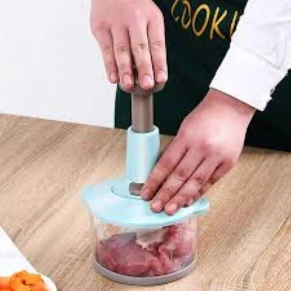 Manual Food Chopper 2L ABS Plastic Multifunctional