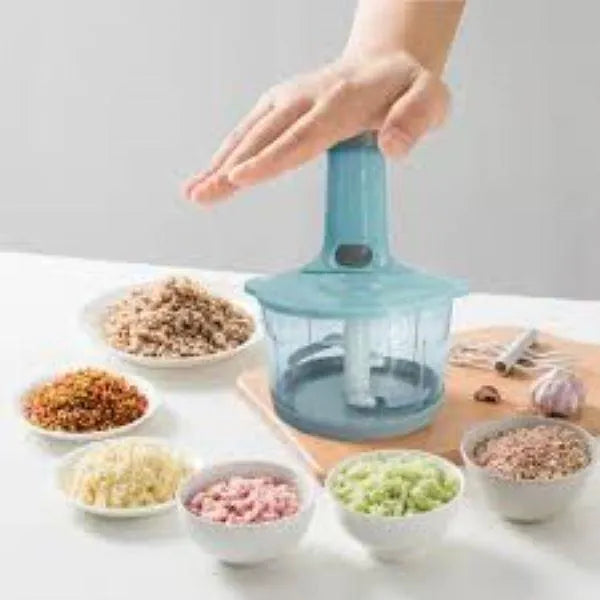 Manual Food Chopper 2L ABS Plastic Multifunctional