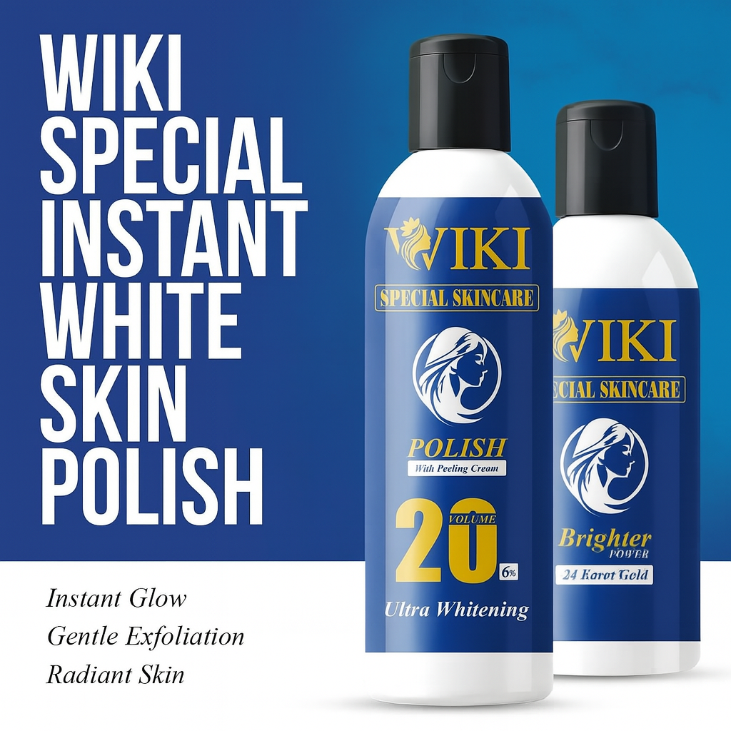 WIKI Special Skincare Brighter & 2 In 1 Polish With Peeling Cream �Ultra Whitening