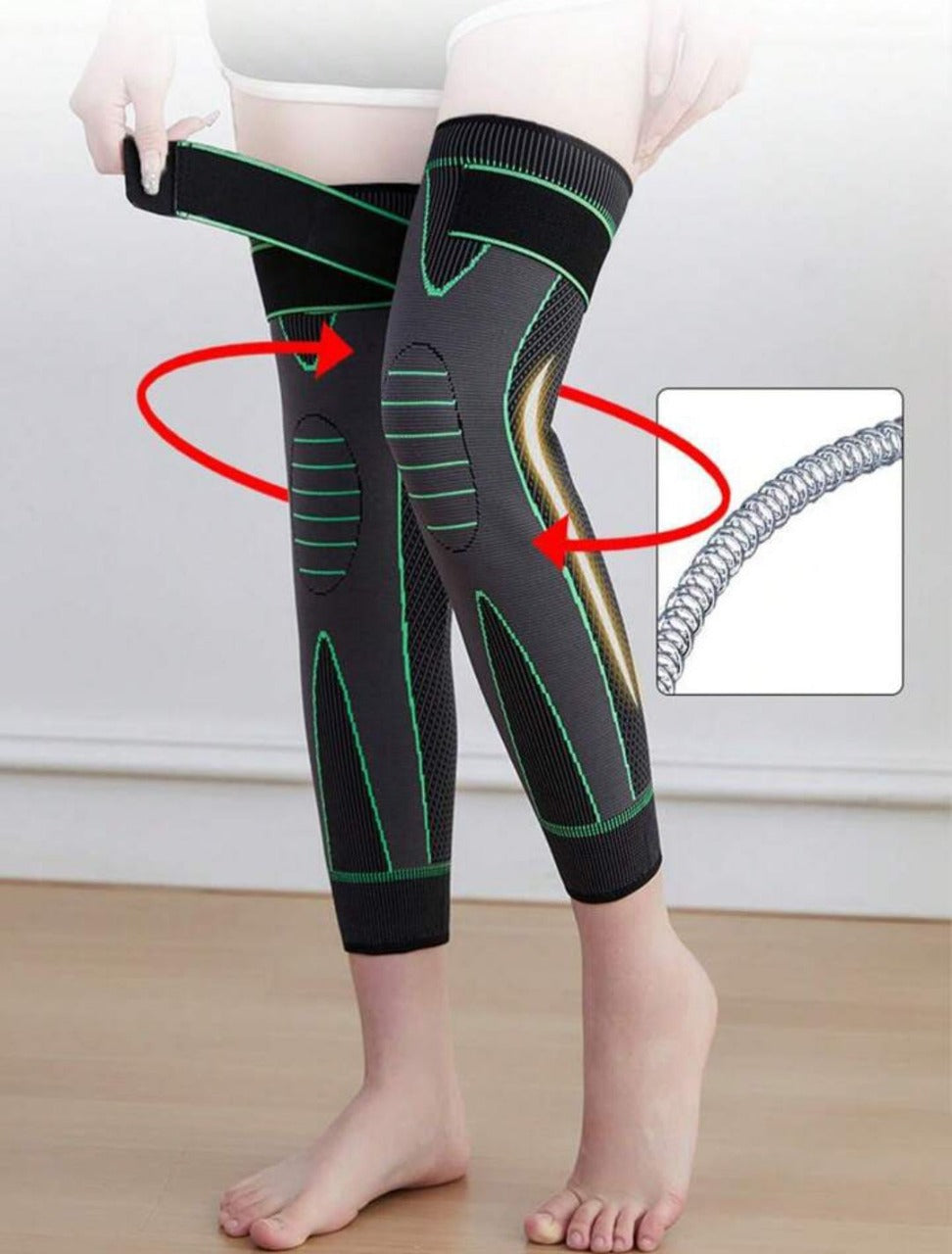 1 Piece Adjustable Compression Knee Support Brace – photo 3