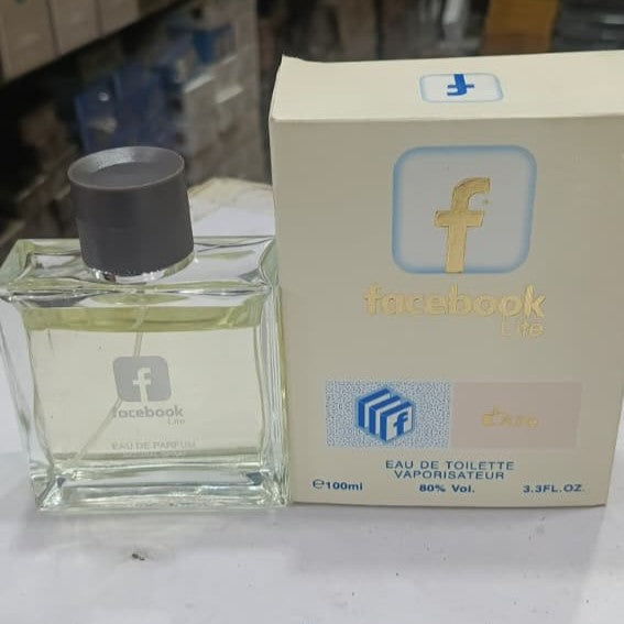 Facebook Lite Eau De Parfum & Eau De Toilette Vaporisateur For Men �Long-Lasting Fragrance Perfume Spray, 100ml