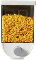 1Pc 1500ml Wall-Mounted Grain Storage Box �Cereal, Rice, Oatmeal & Dry Fruit Dispenser | Kitchen Food Organizer Container