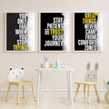 Set Of 3 Motivational Quote Frames (8?11)
