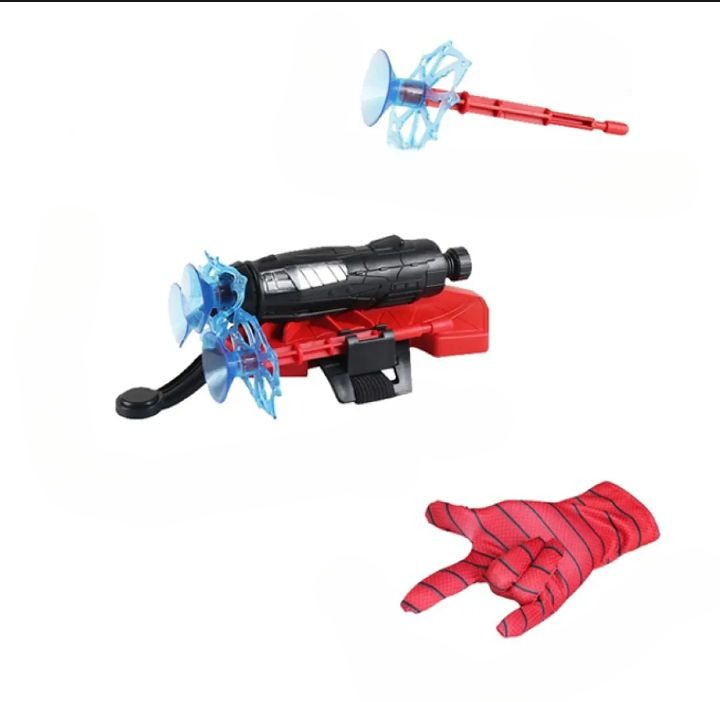Spider Man Shooter Gloves Toy For Kids �Fun Role Play Web Launcher With Bullets And Launcher Set For Boys And Girls