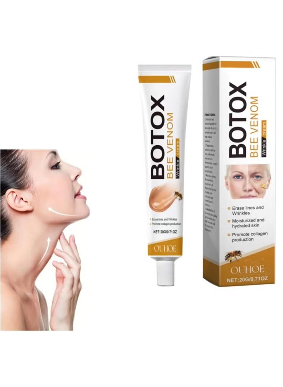 Botox Bee Venom Wrinkle Cream | Anti-Aging Moisturizer | Collagen Boost | Reduce Wrinkles & Fine Lines 30gm