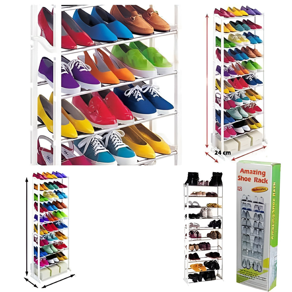 Amazing Shoe Rack Organizer | 10 Layer