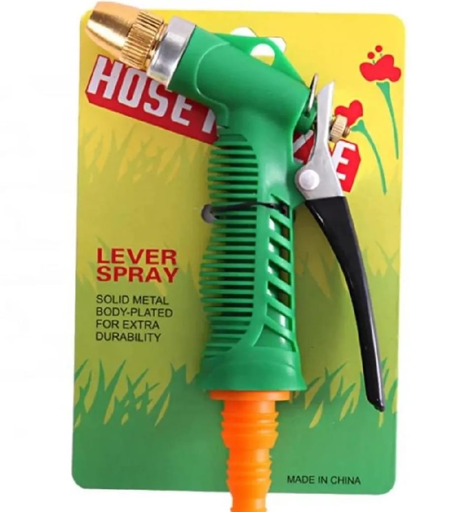Water Spray Brass Nozzle Gardening Planter High Pressure Water Sprayer With Trigger Spray For Garden Car Washing And Bike Cleaning