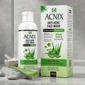 ACNIX Anti Acne Face Wash Deep Cleansing Formula With Benzoyl Peroxide And Aloe Vera 120 ml