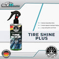 Three Guys Tire Shine Plus 250ml �Streak-Free Shine Cleans And Protects Long-Lasting Wet Look Premium Tire Care Spray