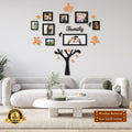 Family Tree Wall Art 3mm MDF Photo Frames Decor