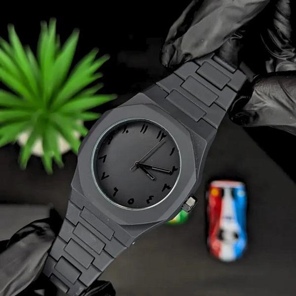 Full BLACK AURA Quartz Watch